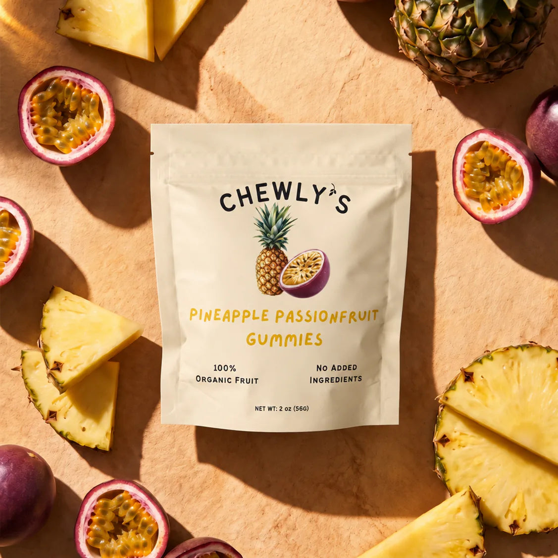 Pineapple Passionfruit Fruit Gummies