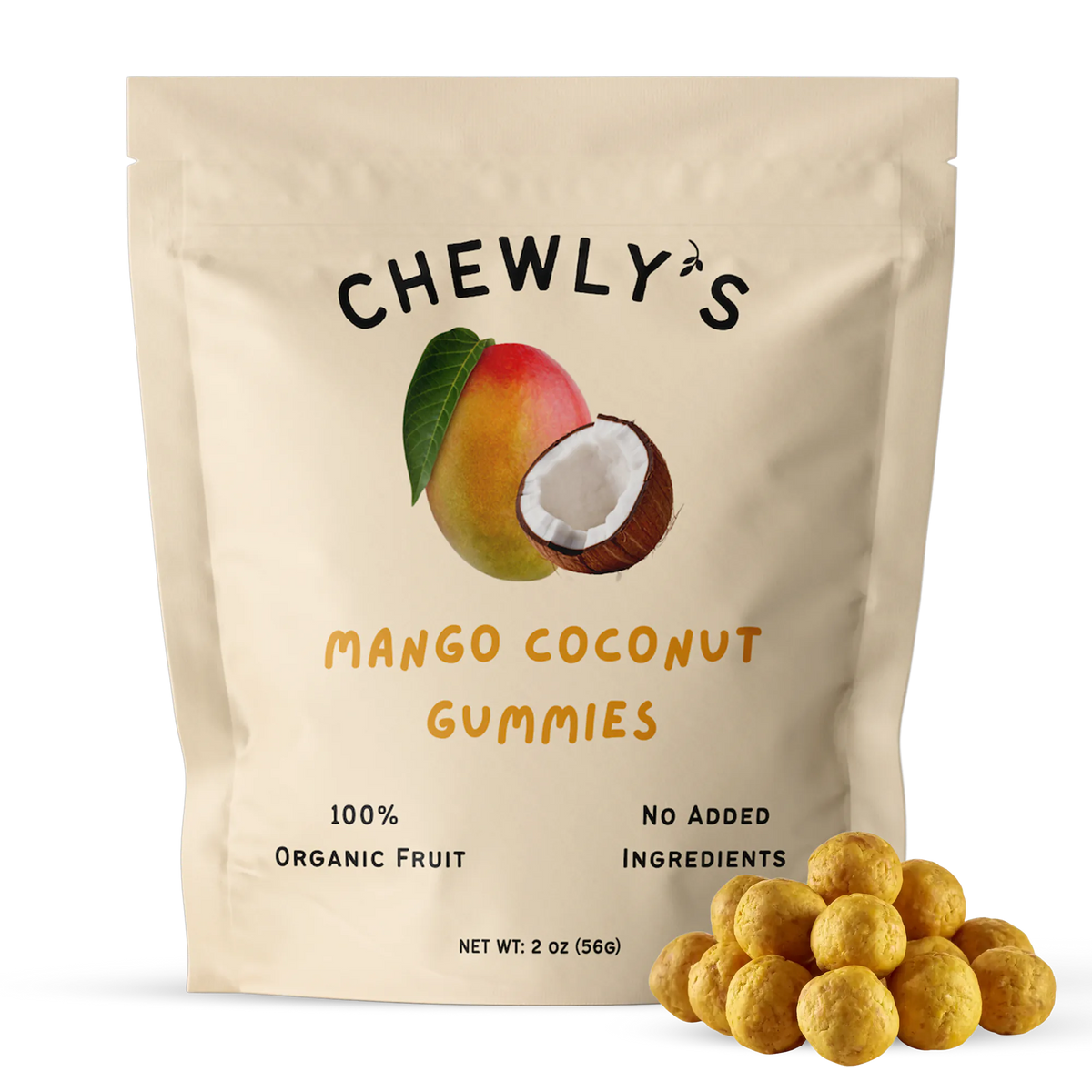 Mango Coconut Fruit Gummies